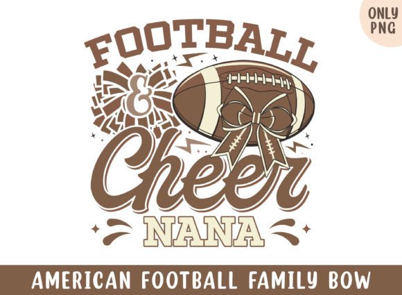 American Football Cheer Nana Bow PNG: A Designer’s Real-World Review