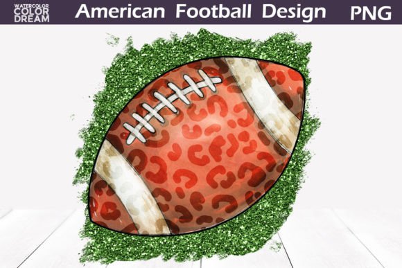 American Football PNG Graphics for Crafts and Web