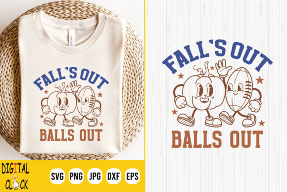 Fall s Out Balls Out Football Seson Fall: A Seasonal Design Asset for Content Publishers