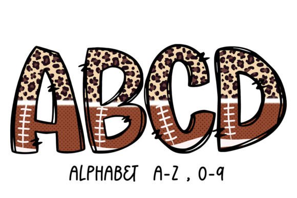 Football and Leopard Alphabet Doodle Review