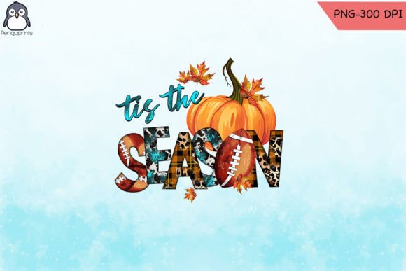 Tis the Season Football Png: Graphics for Crafts